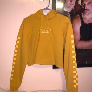 Cropped Vans hoodie